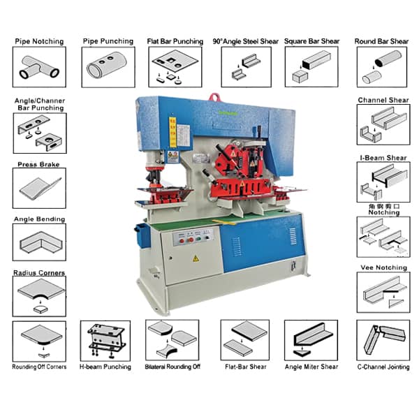 hydraulic ironworker function